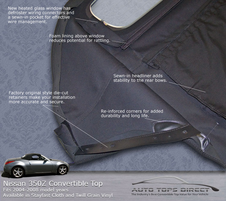 Nissan 350z convertible top cost #8