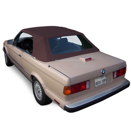 BMW 3-Series 1987-1993 Brown Convertible Soft Top