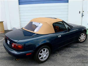 Miata 1990-2005 Convertible Top w/ Sundroof u0026 Window | Black